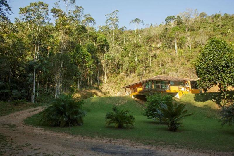 Casa No Sitio Aroma Da Serra マレシャウ・フロリアノ エクステリア 写真