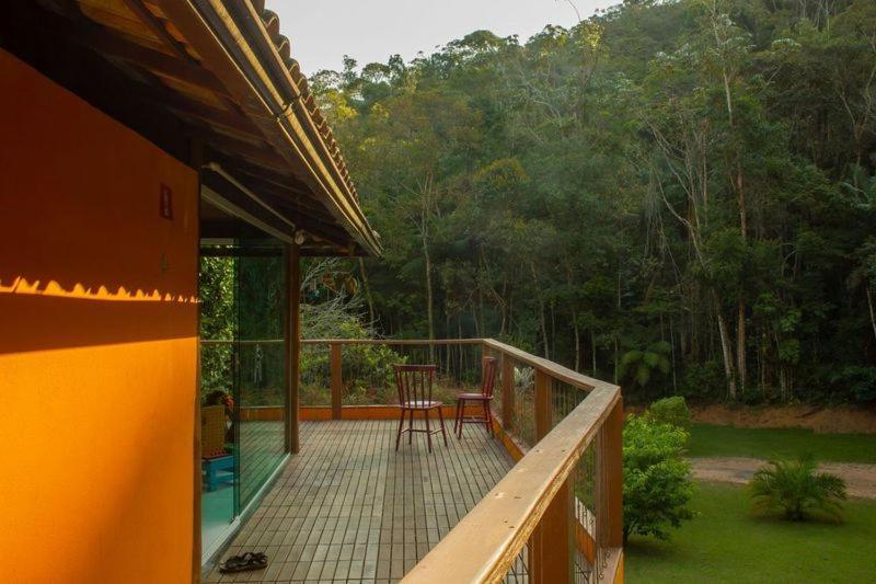 Casa No Sitio Aroma Da Serra マレシャウ・フロリアノ エクステリア 写真