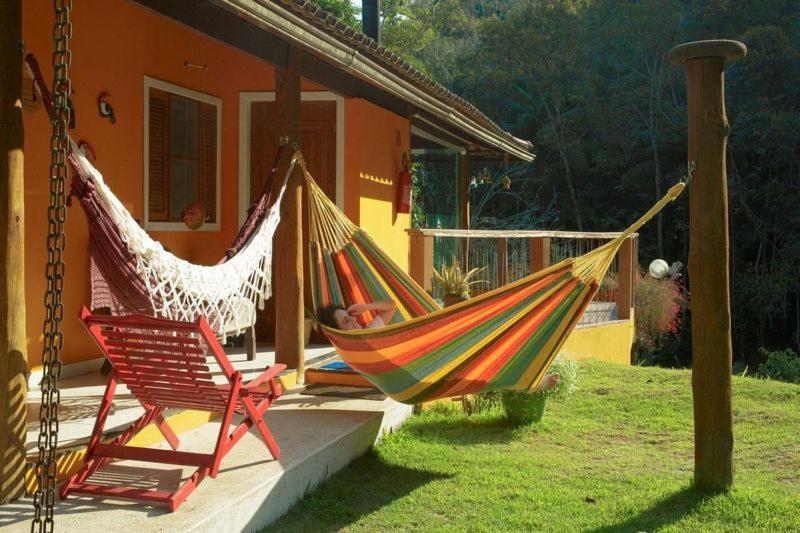 Casa No Sitio Aroma Da Serra マレシャウ・フロリアノ エクステリア 写真
